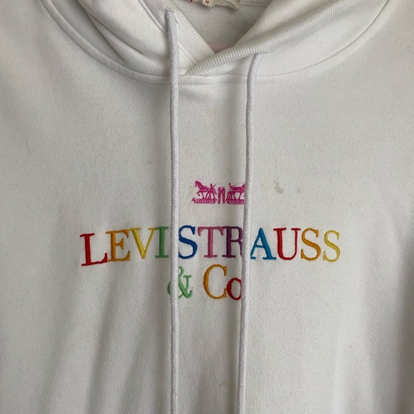 Levi’s White Hoodie - Picture 4 of 7
